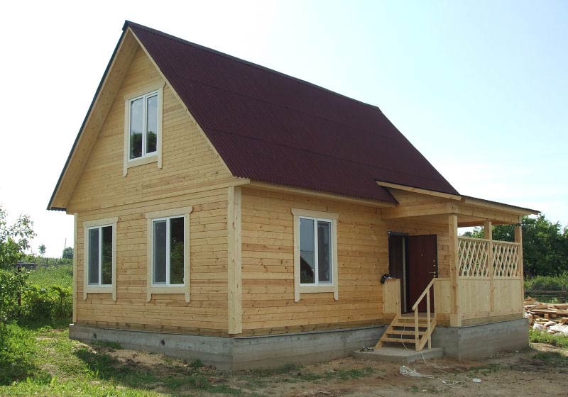 сколько строится каркасный дом под ключ