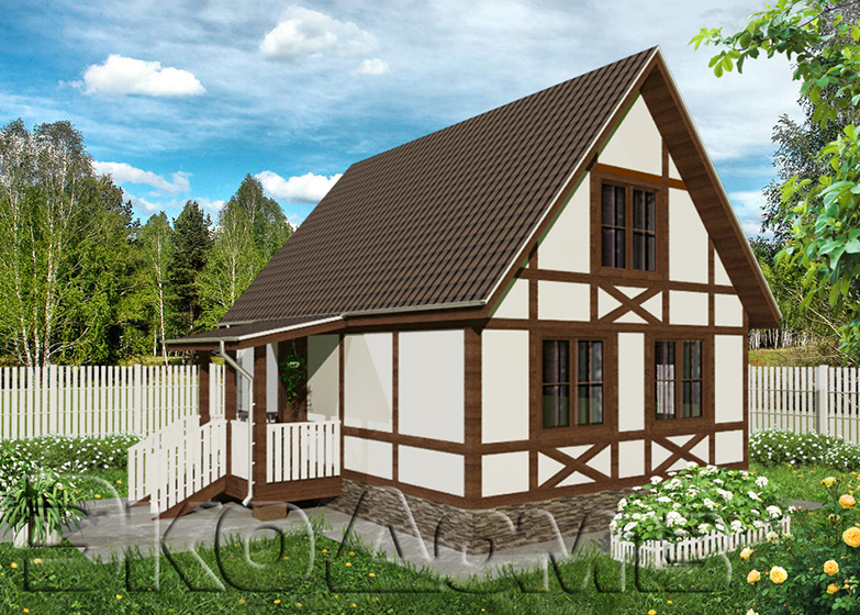 Дом (каркас) 6 (6х8 м) в Пензе
Дом (каркас) 6 (6х8 м)