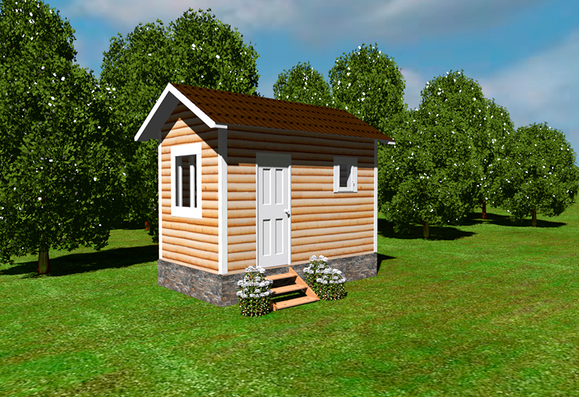 Баня из бруса 2,3x4
